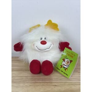Vintage 1983 Rainbow Brite Taco Bell 6" Twink Sprite Plush With Tag White Talks